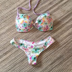 Victoria’s Secret floral push up bikini